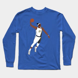 Myles Turner Masked Dunk Long Sleeve T-Shirt